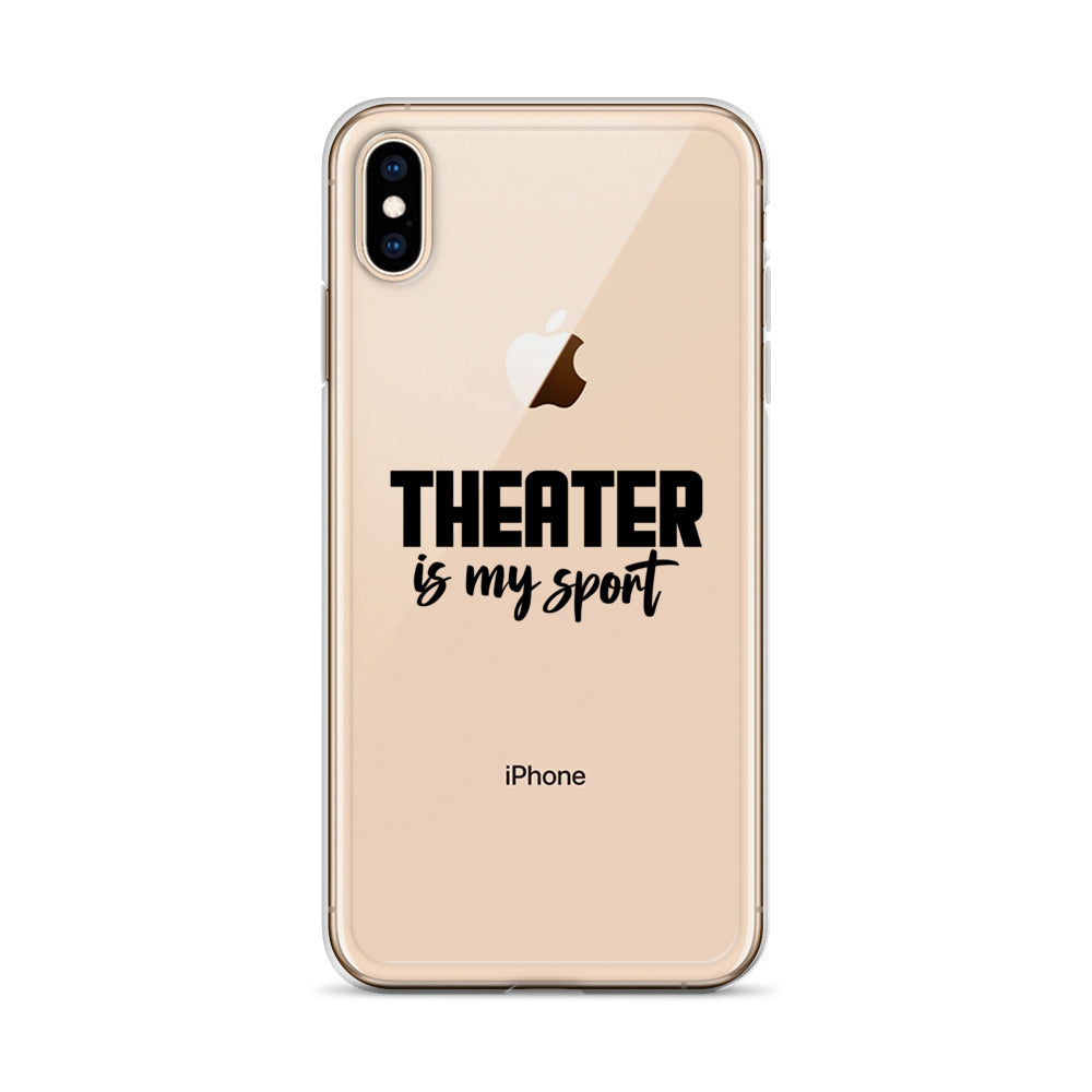 Theatre is my sport- iPhone Case Transparent