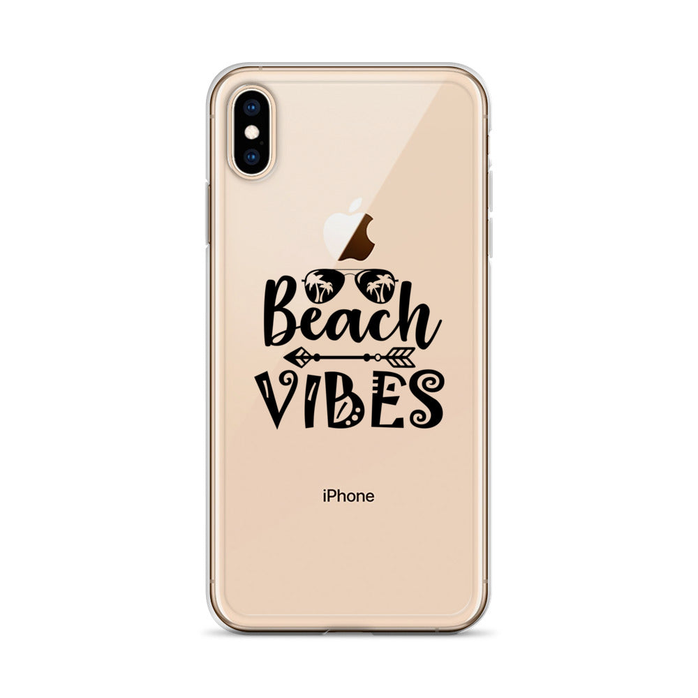 Beach Vibes- iPhone Case Transparent