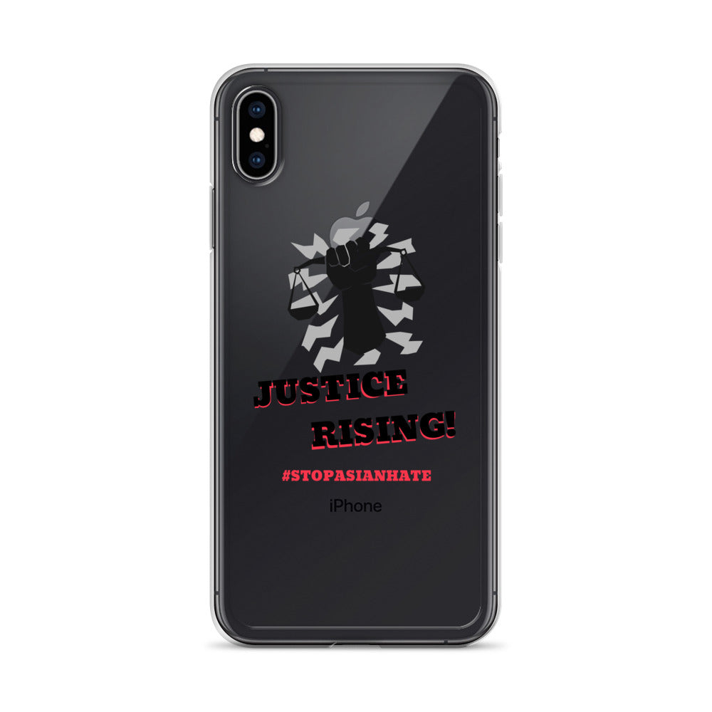 STOP ASIAN HATE - iPhone Case Transparent