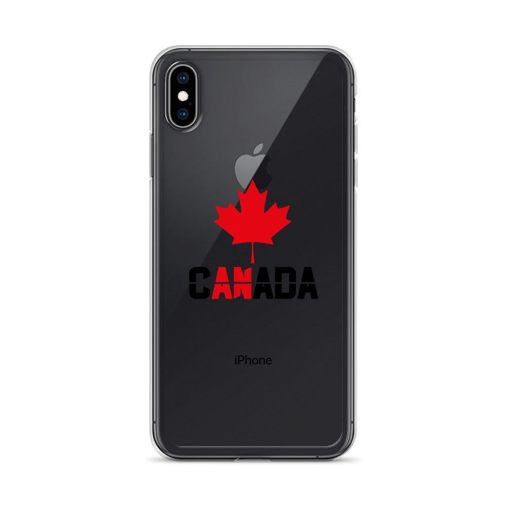CANADA- iPhone Case Transparent