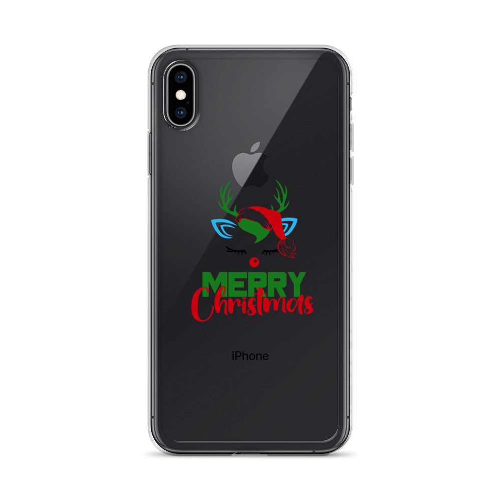 MERRY CHRISTMAS - iPhone Case Transparent