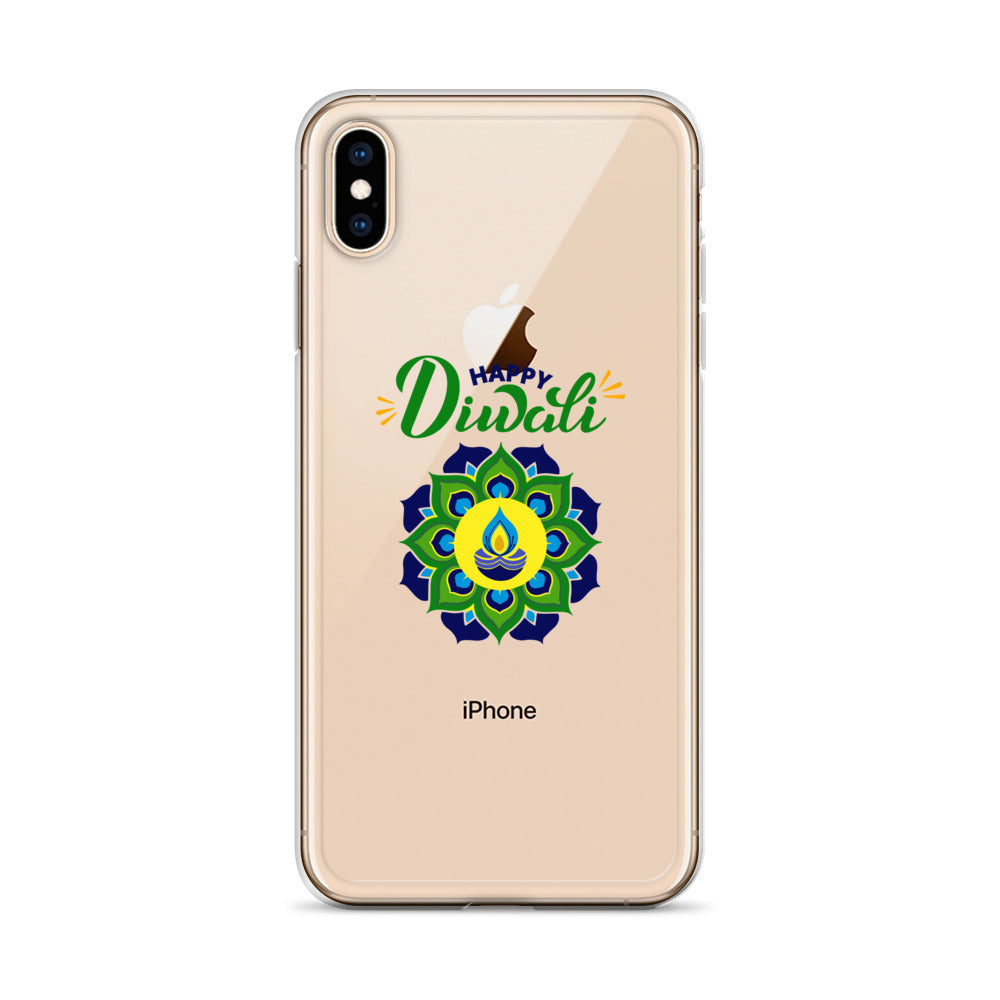 HAPPY DIWALI - iPhone Case Transparent