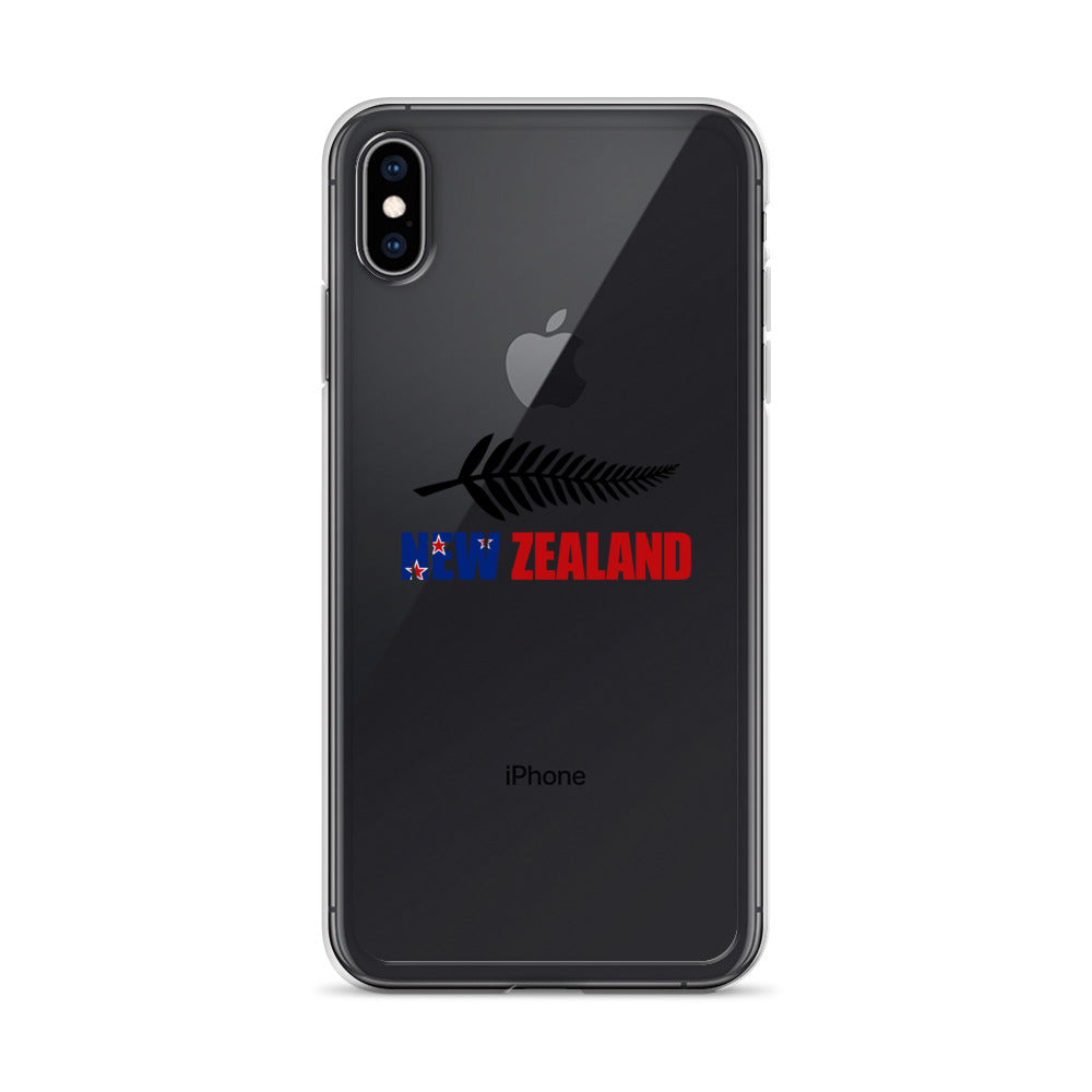 NEW ZEALAND - iPhone Case Transparent
