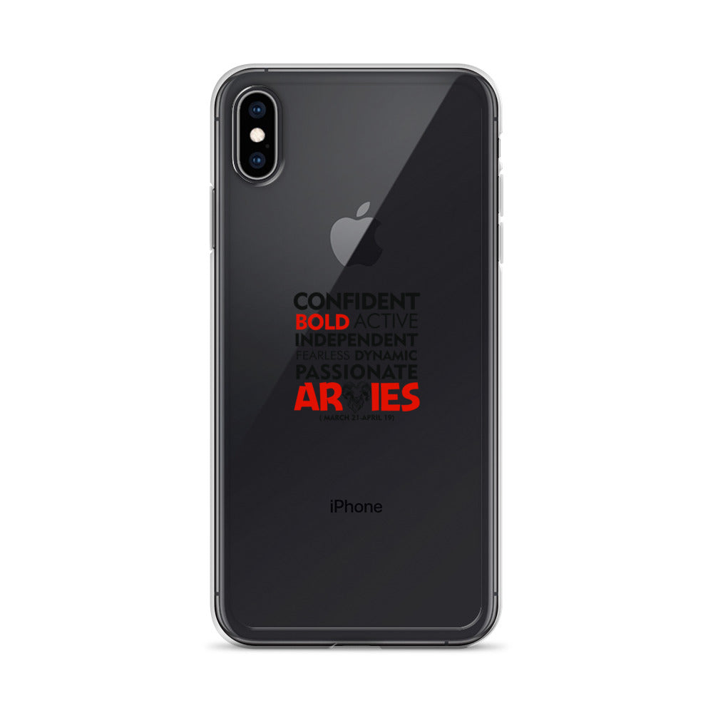 ARIES - iPhone Case Transparent