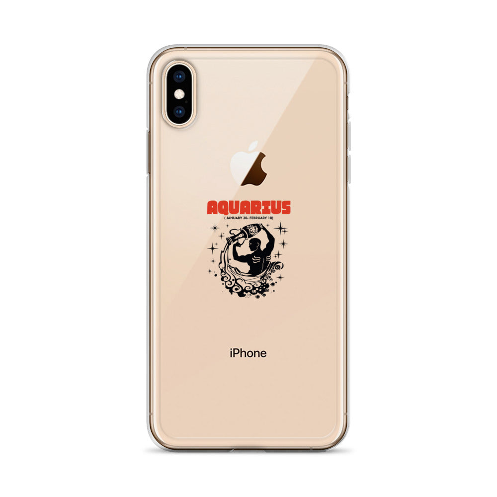 AQUARIUS - iPhone Case Transparent