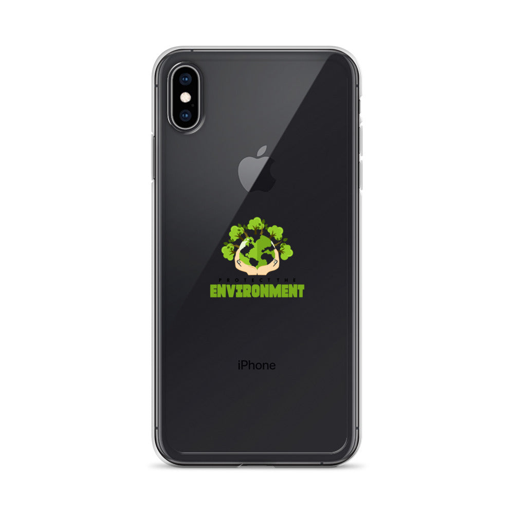 PROTECT THE ENVIRONMENT - iPhone Case Transparent