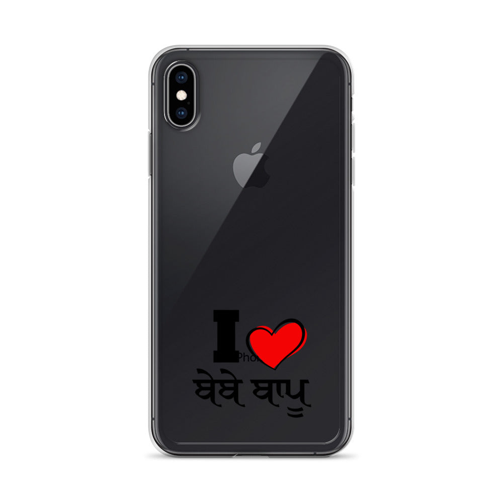 I LOVE BEBE BAPPU - iPhone Case