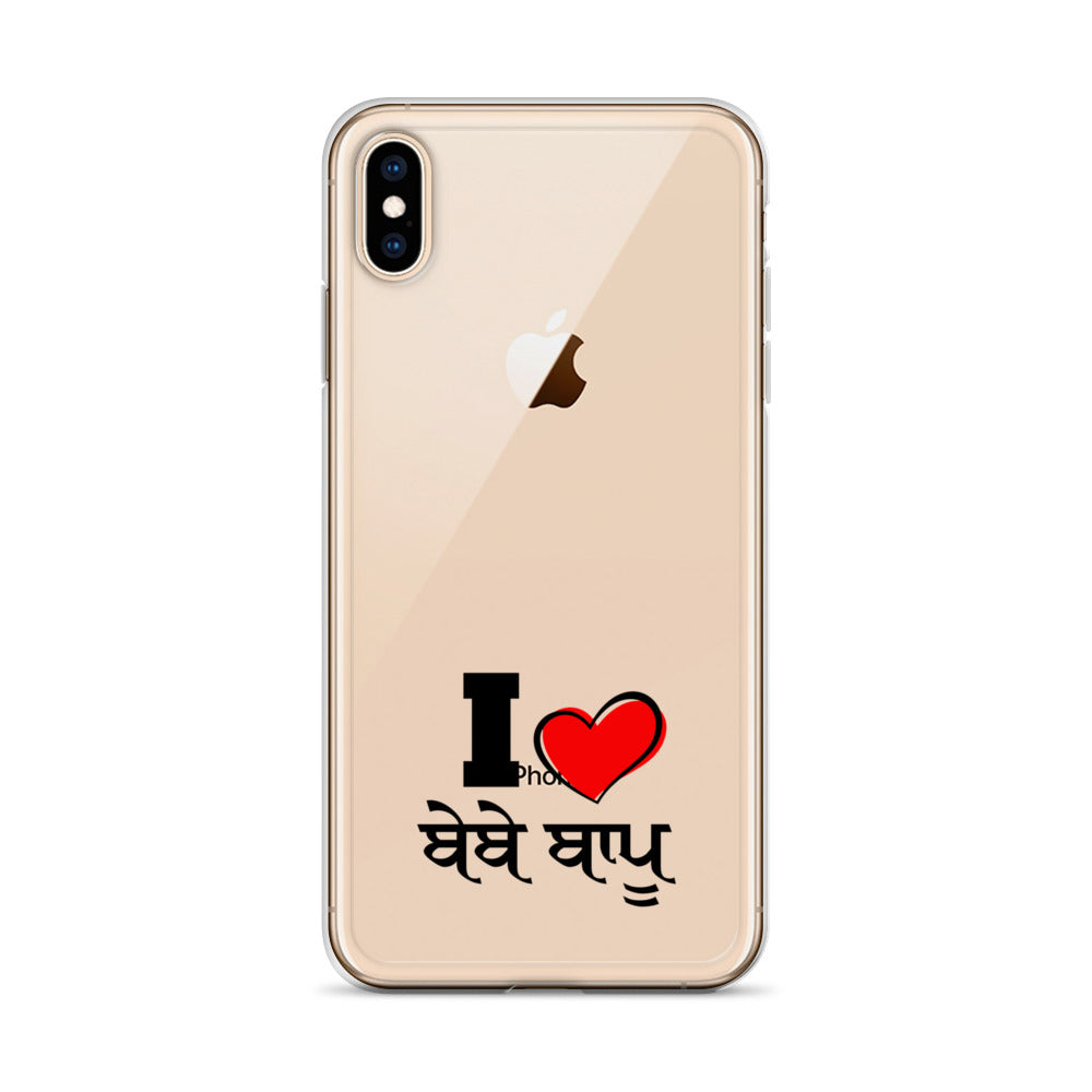 I LOVE BEBE BAPPU - iPhone Case