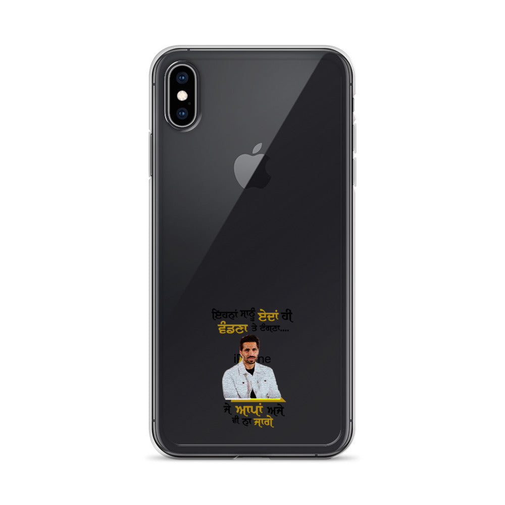 EHNAN SANU EDAN HI VANDNAN - iPhone Case