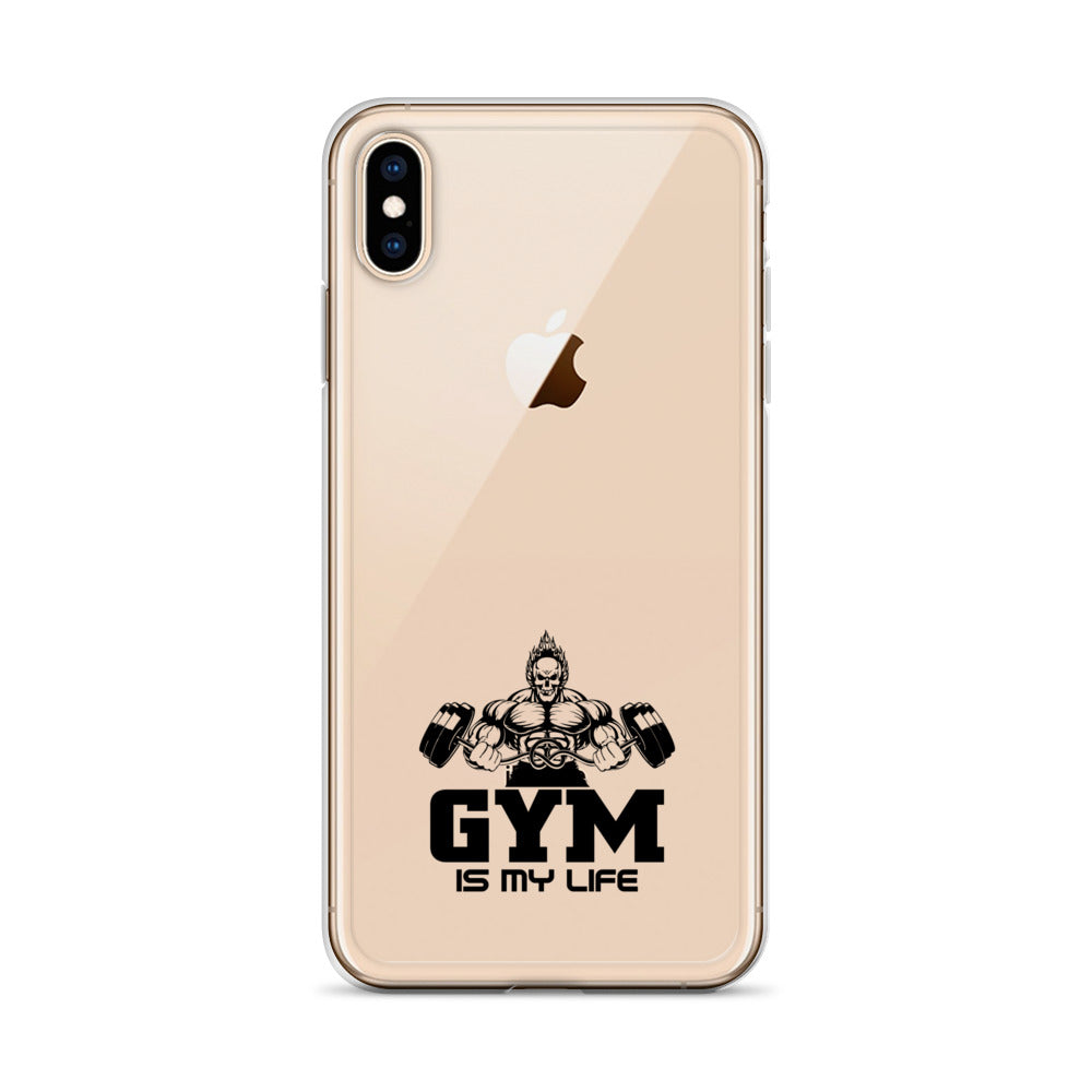 GYM IS MY LIFE - iPhone Case