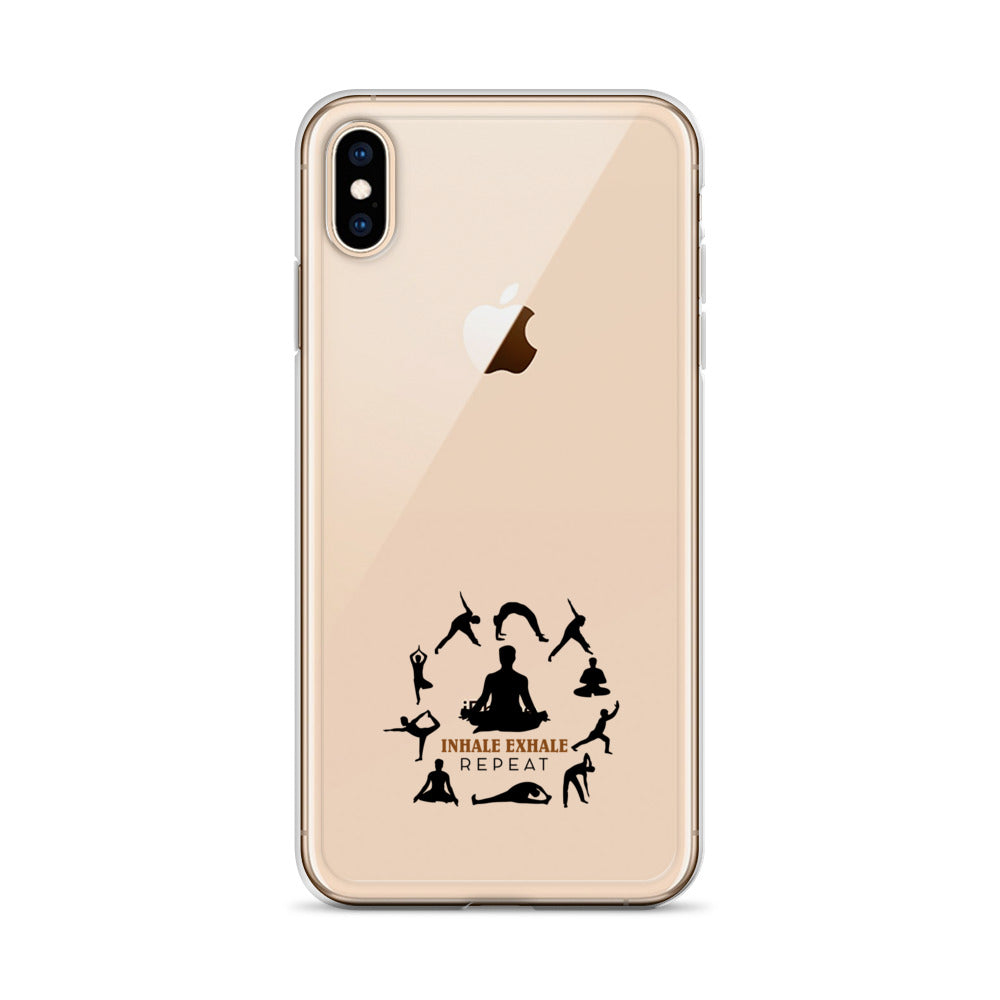 INHALE EXHALE REPEAT - iPhone Case