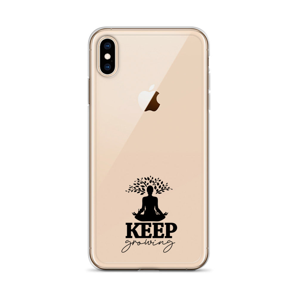 KEEP GROWING - iPhone Case