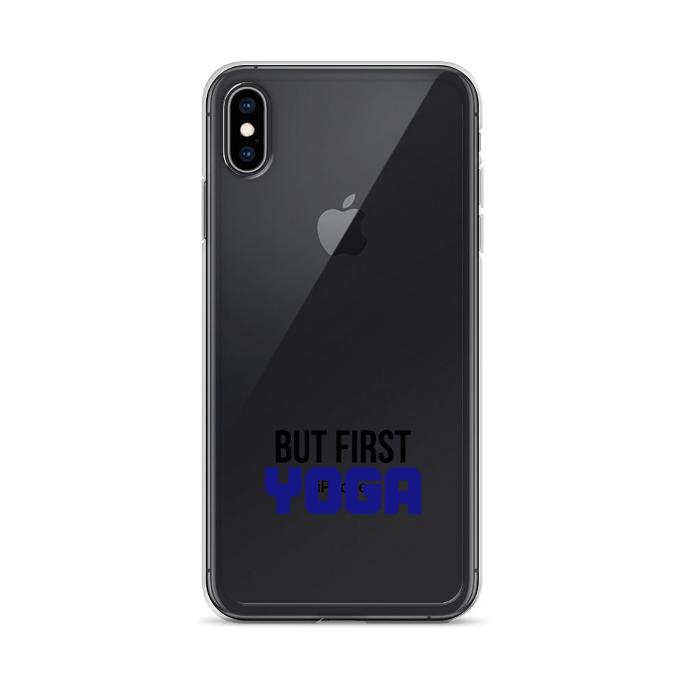 BUT FIRST YOGA - iPhone Case