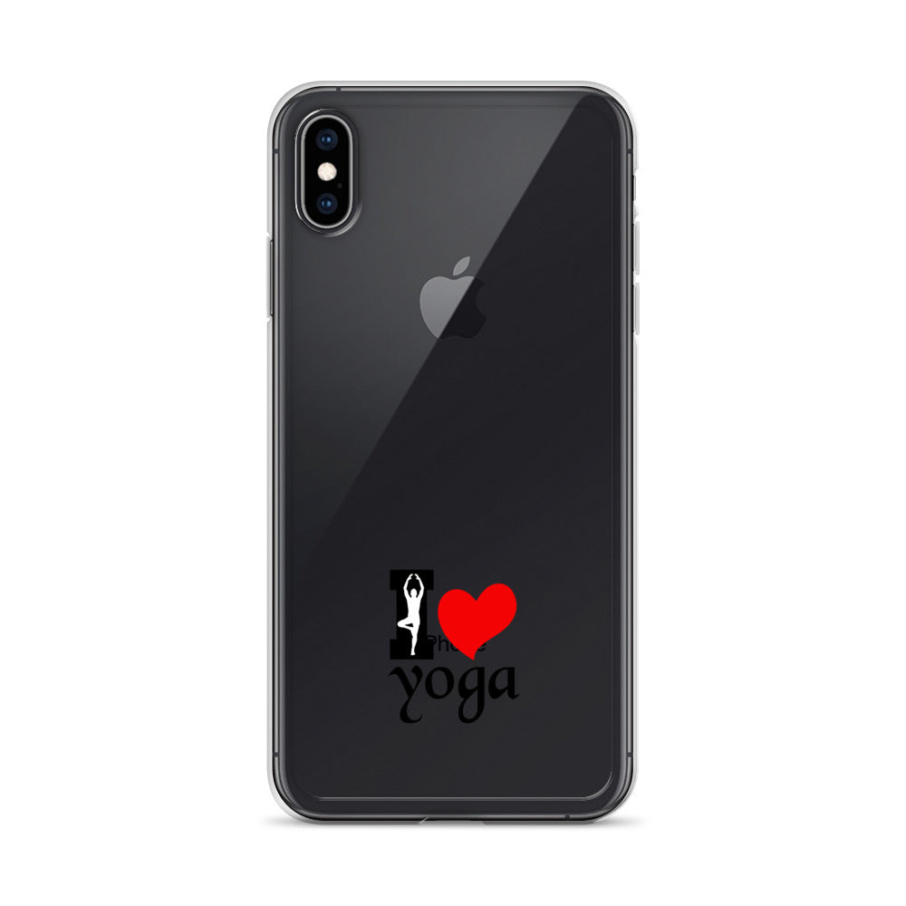 I LOVE YOGA - iPhone Case