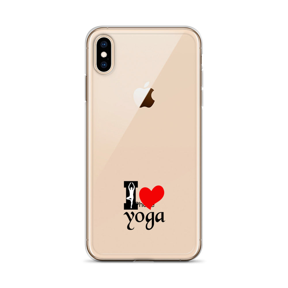 I LOVE YOGA - iPhone Case