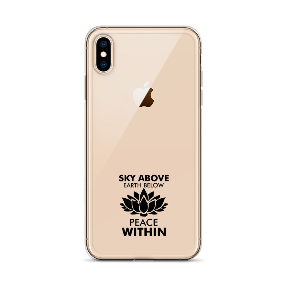 SKY ABOVE EARTH BELOW - iPhone Case