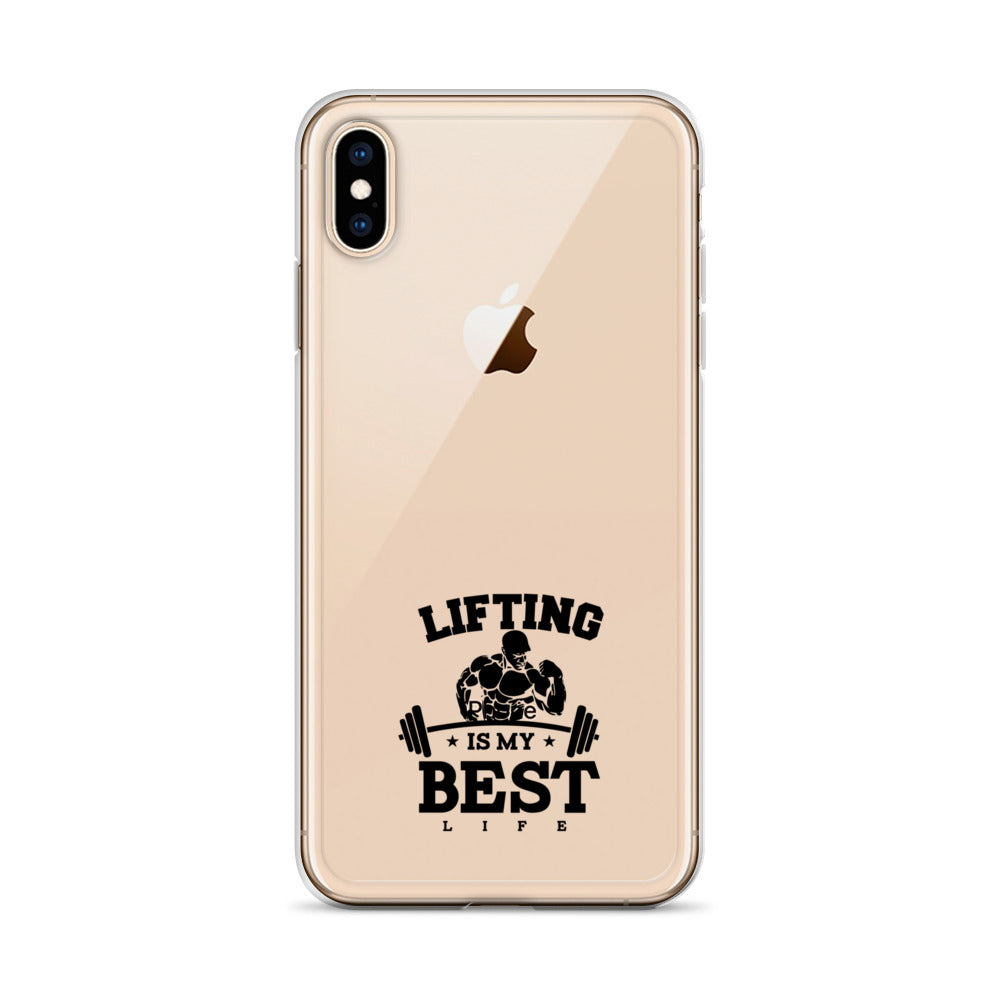 LIFTING IS MY BEST LIFE - iPhone Case