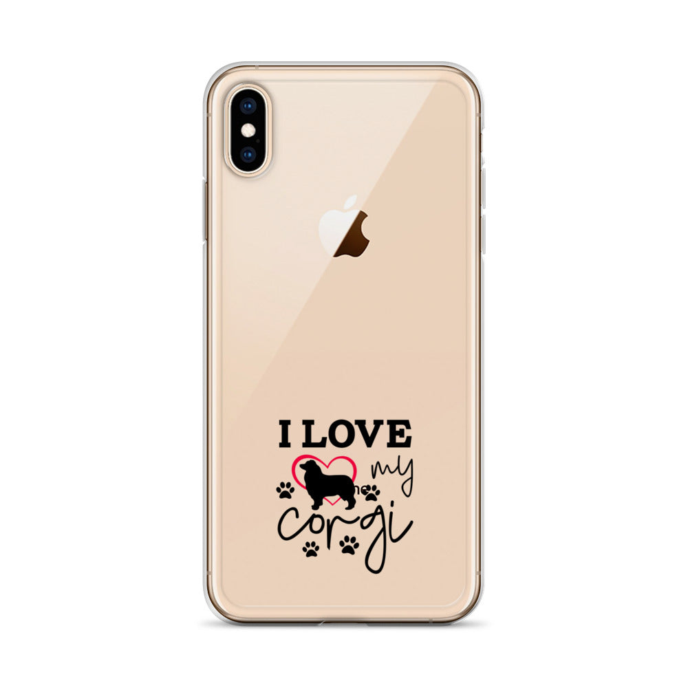 I LOVE MY CORGI - iPhone Case