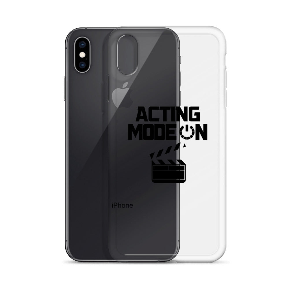 Acting mode - iPhone Case Transparent