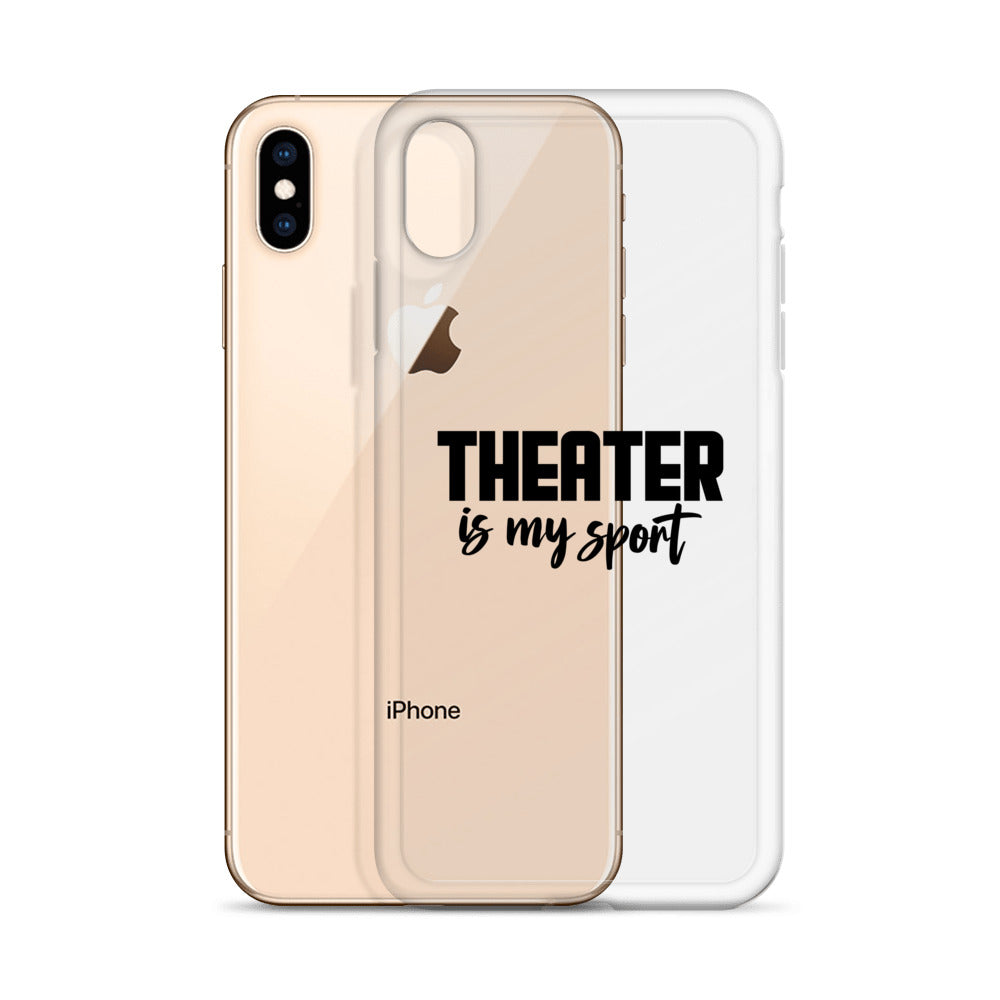 Theatre is my sport- iPhone Case Transparent