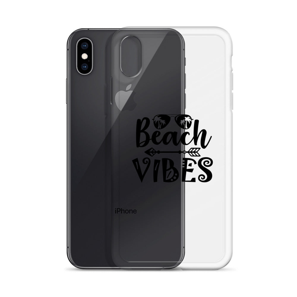 Beach Vibes- iPhone Case Transparent