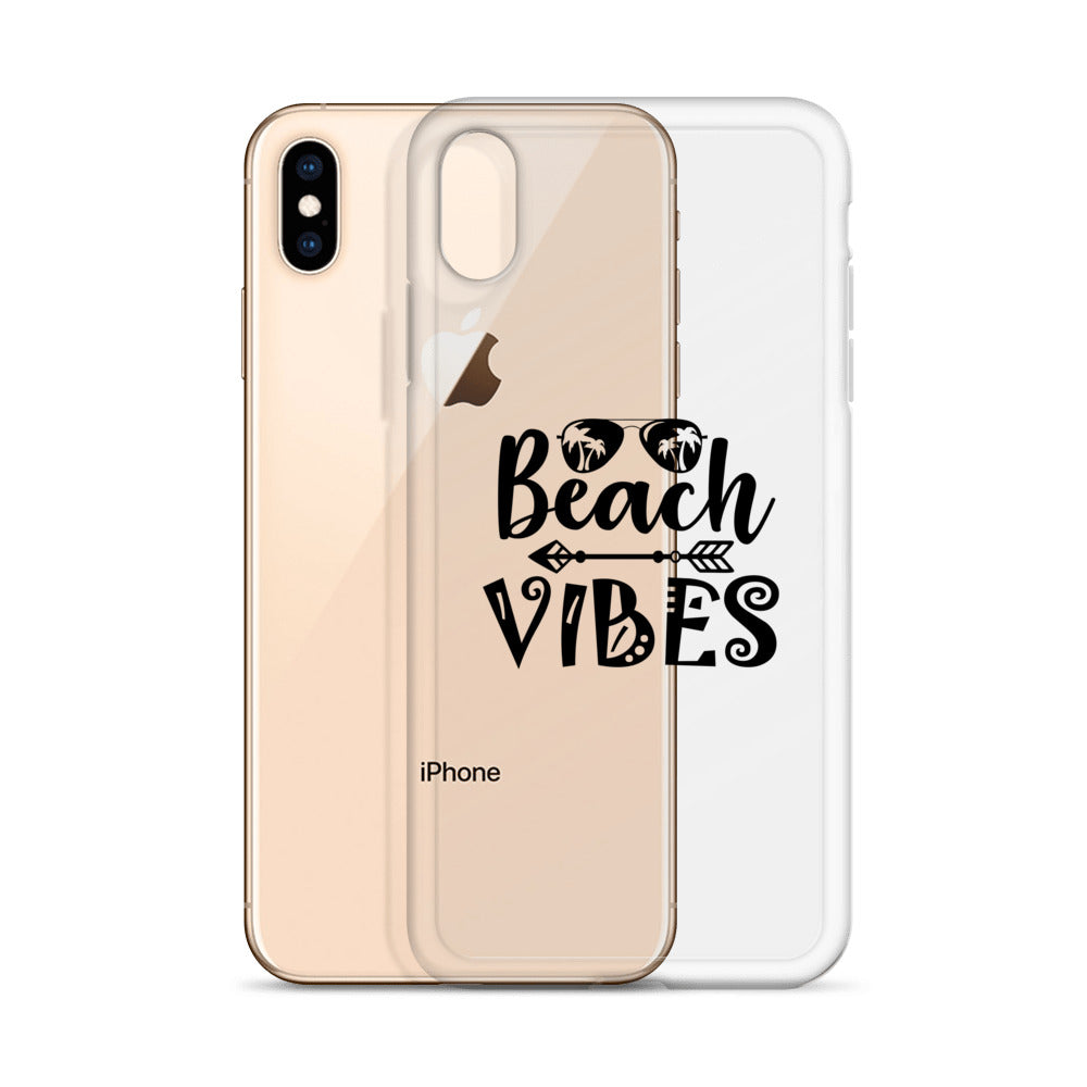 Beach Vibes- iPhone Case Transparent