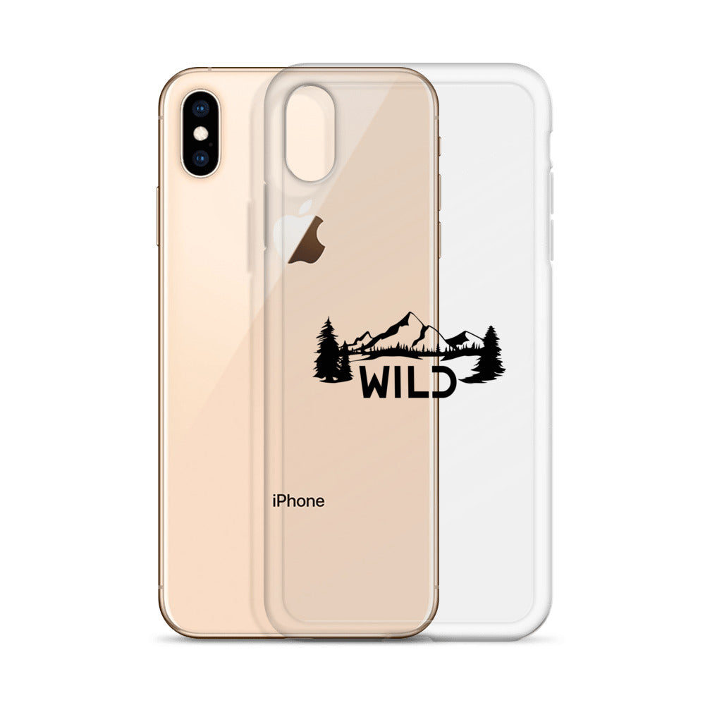 WILD- iPhone Case Transparent