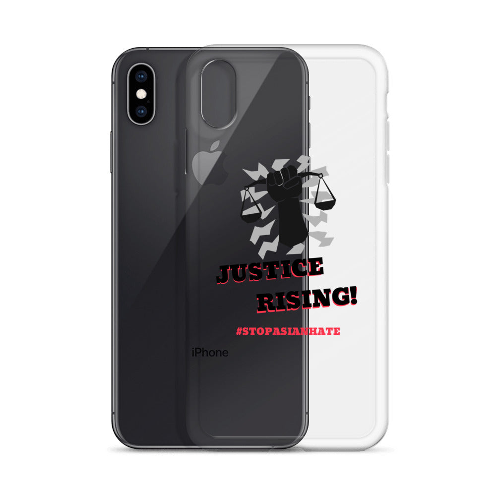 STOP ASIAN HATE - iPhone Case Transparent