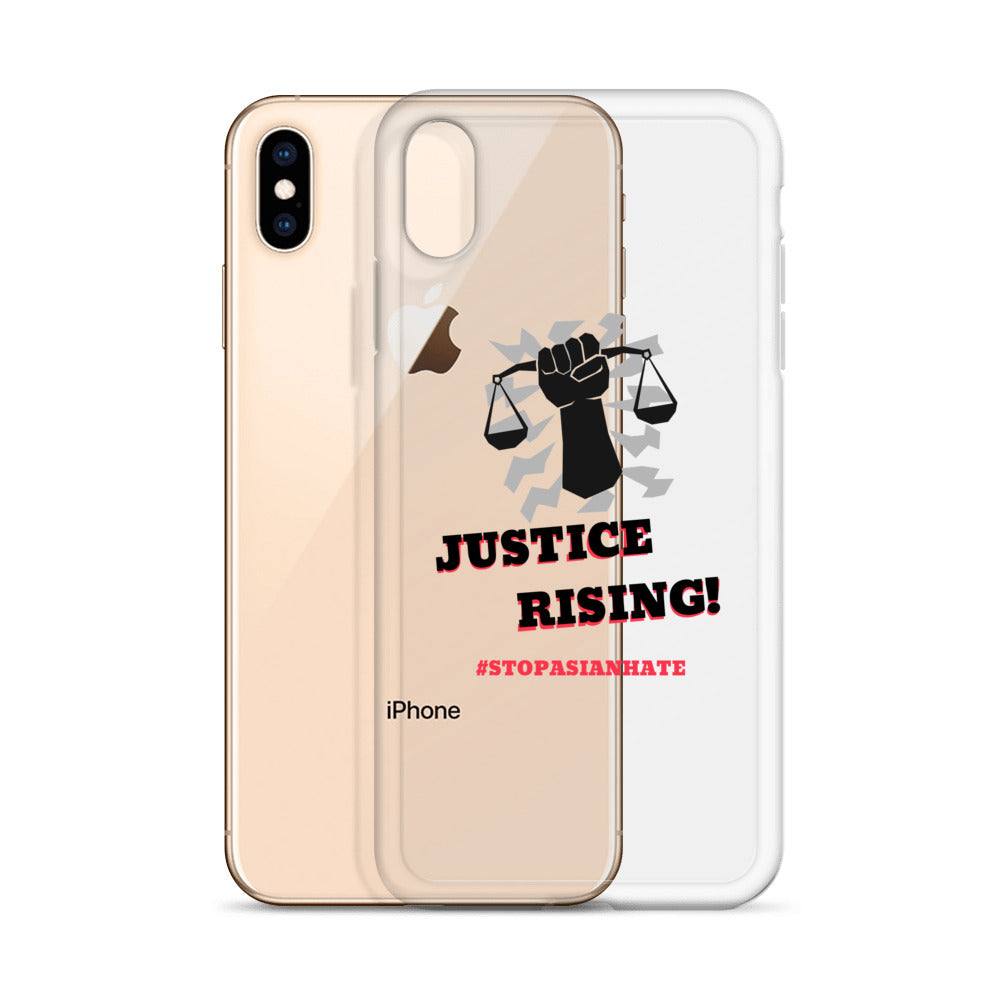 STOP ASIAN HATE - iPhone Case Transparent