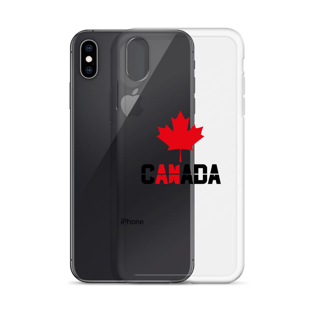 CANADA- iPhone Case Transparent
