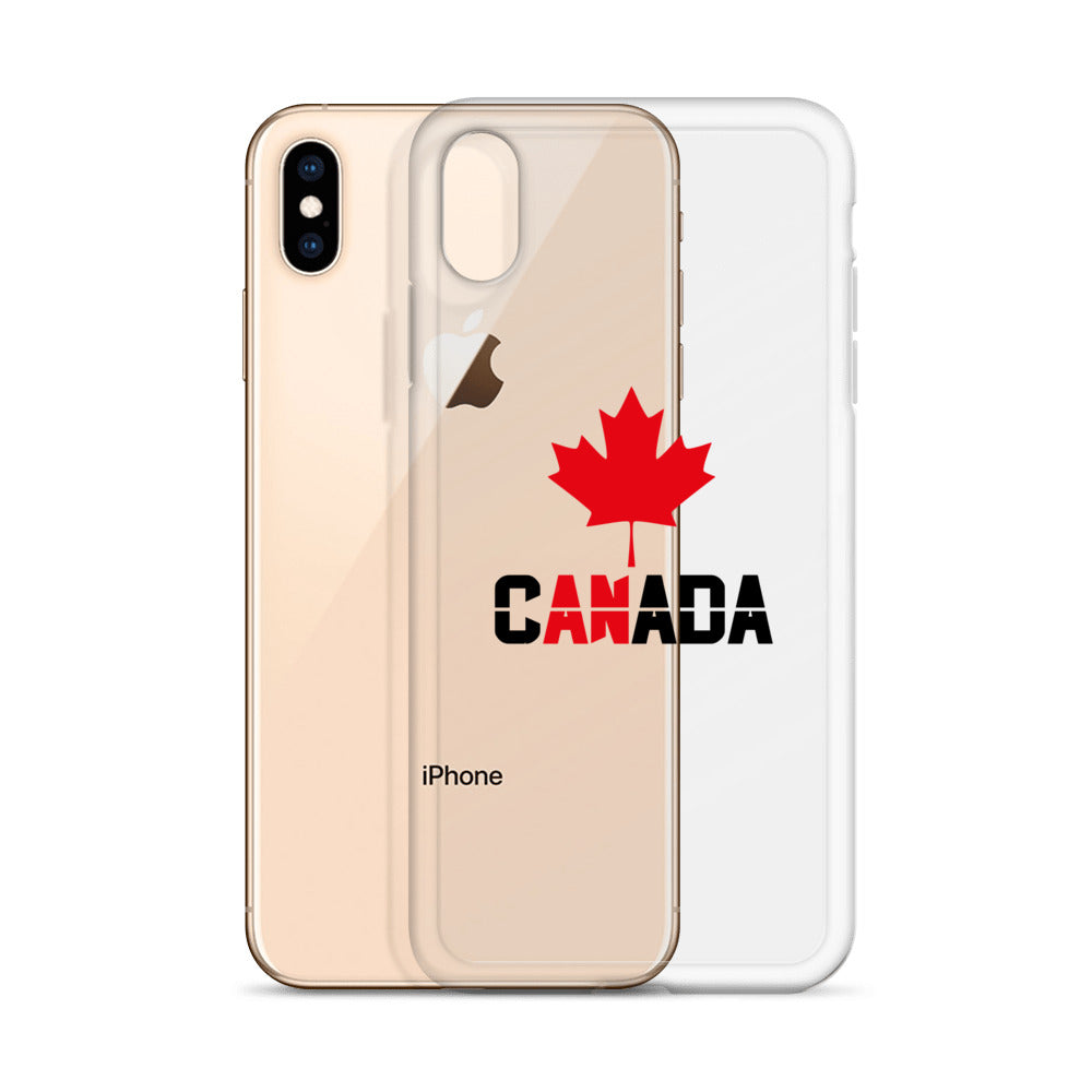 CANADA- iPhone Case Transparent