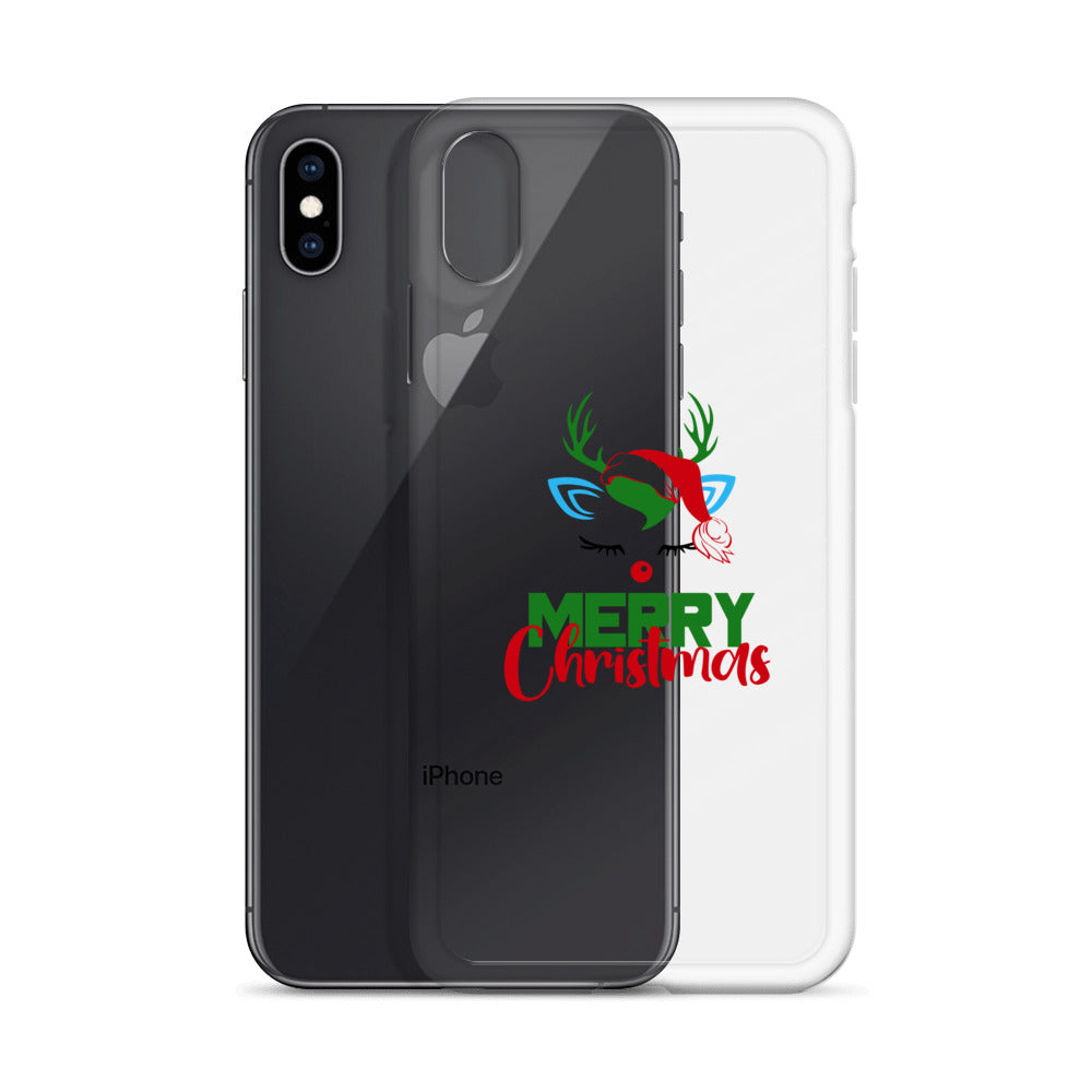 MERRY CHRISTMAS - iPhone Case Transparent