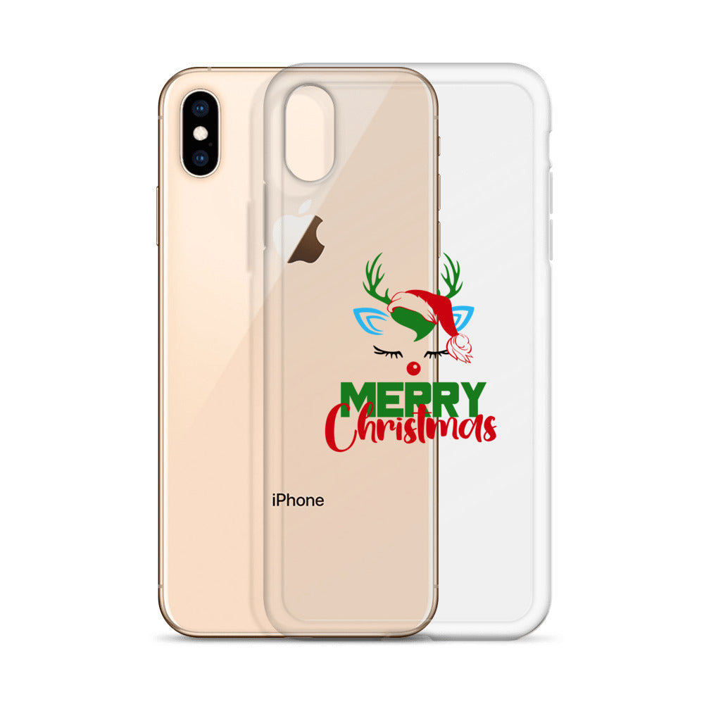 MERRY CHRISTMAS - iPhone Case Transparent