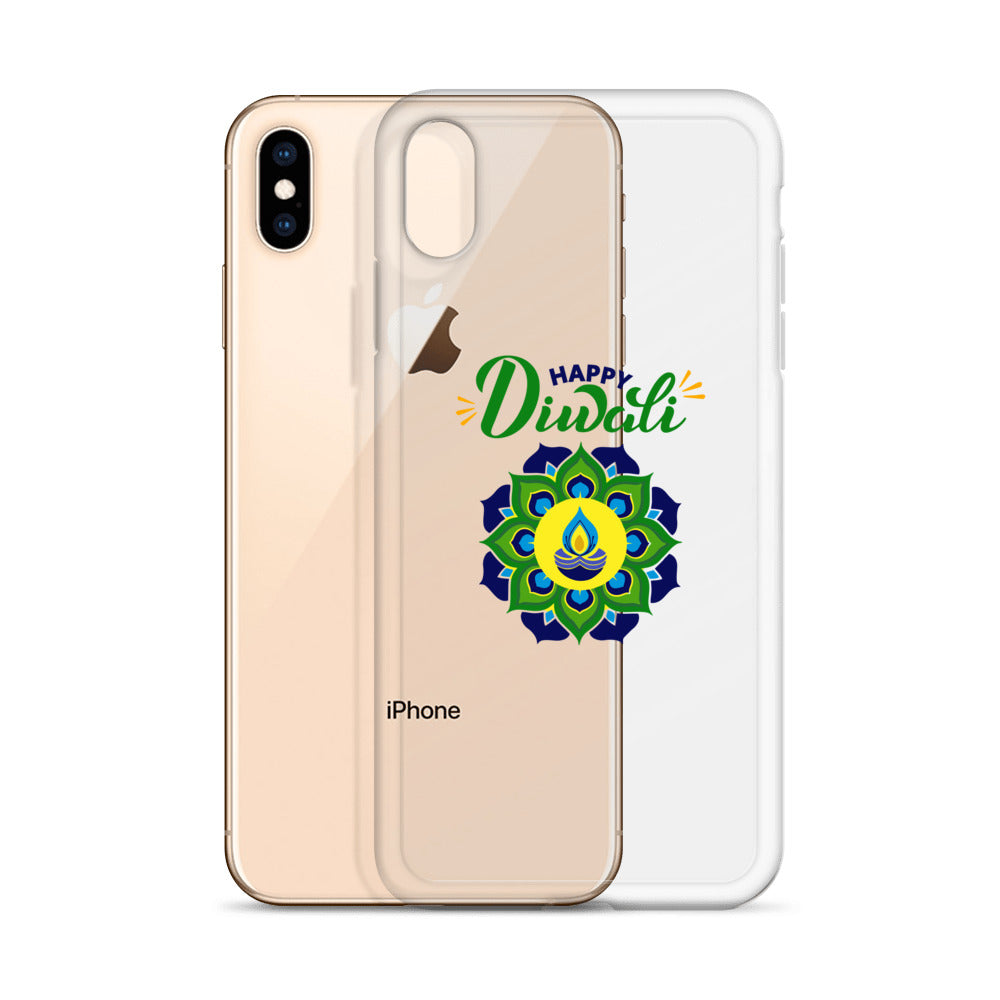 HAPPY DIWALI - iPhone Case Transparent