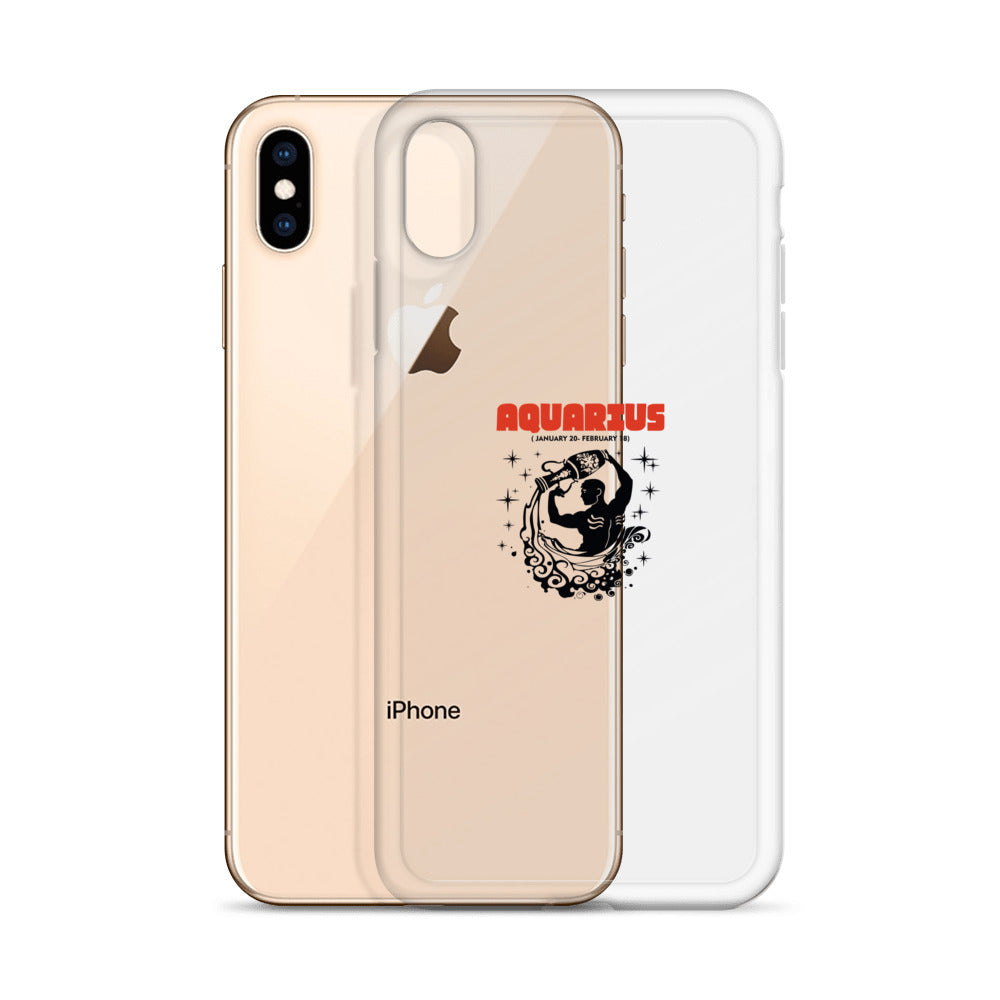 AQUARIUS - iPhone Case Transparent