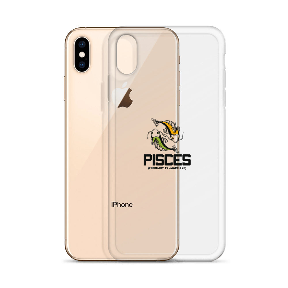 PISCES - iPhone Case Transparent