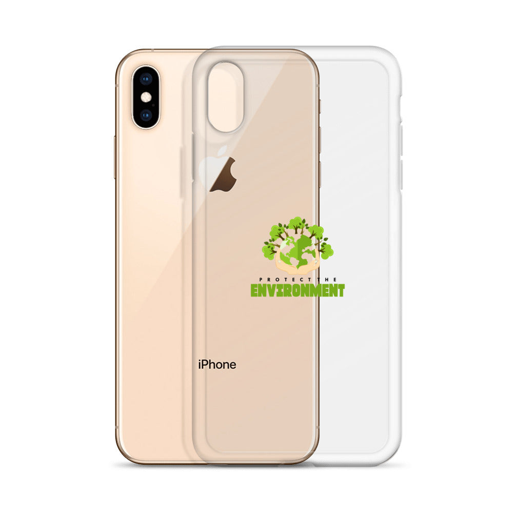 PROTECT THE ENVIRONMENT - iPhone Case Transparent