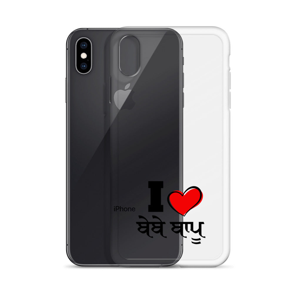 I LOVE BEBE BAPPU - iPhone Case