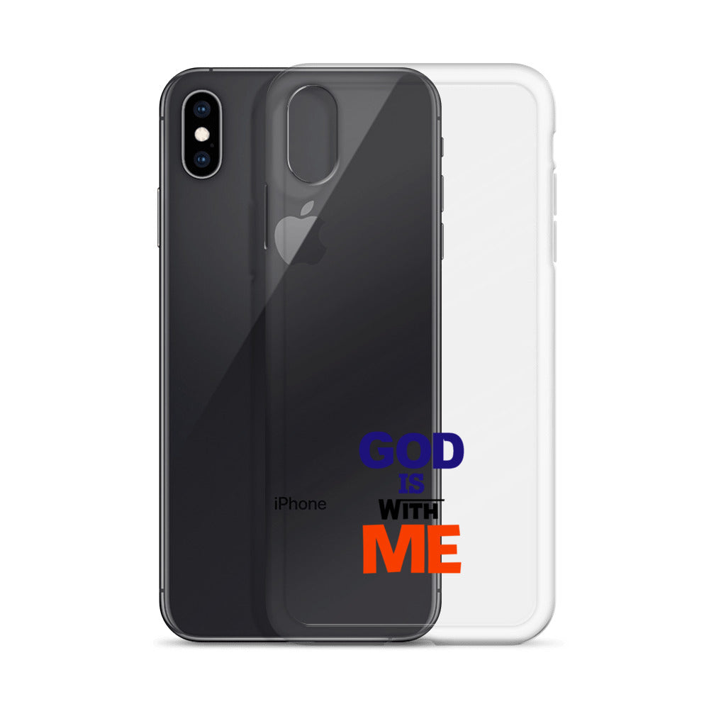 GOD IS WITH ME - iPhone Case