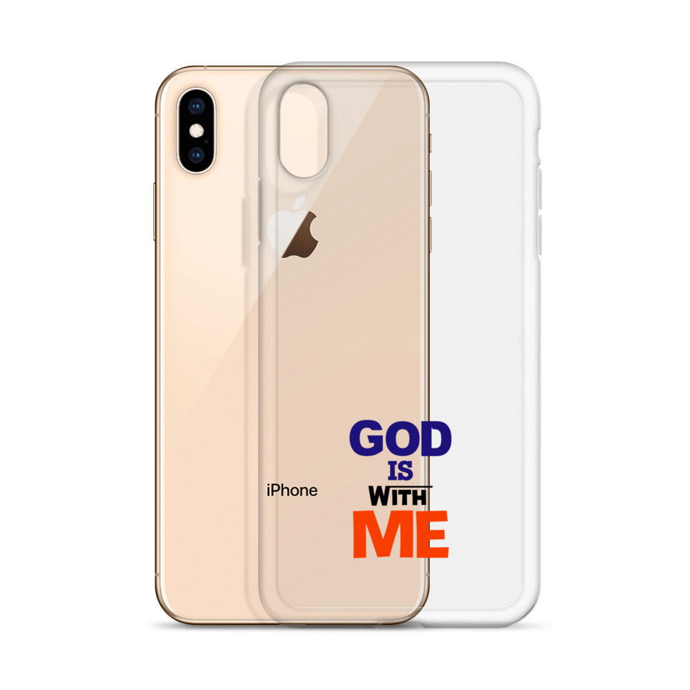 GOD IS WITH ME - iPhone Case