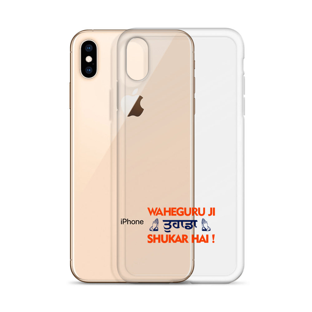 WAHEGURU JI TERA SHUKAR HAI - iPhone Case