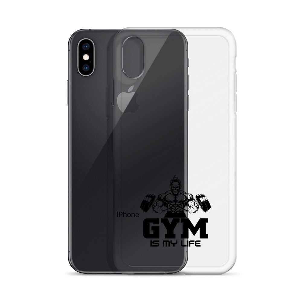 GYM IS MY LIFE - iPhone Case