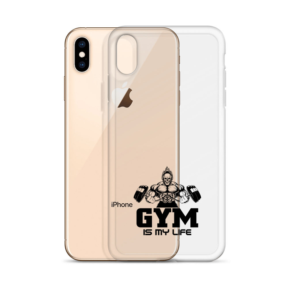 GYM IS MY LIFE - iPhone Case