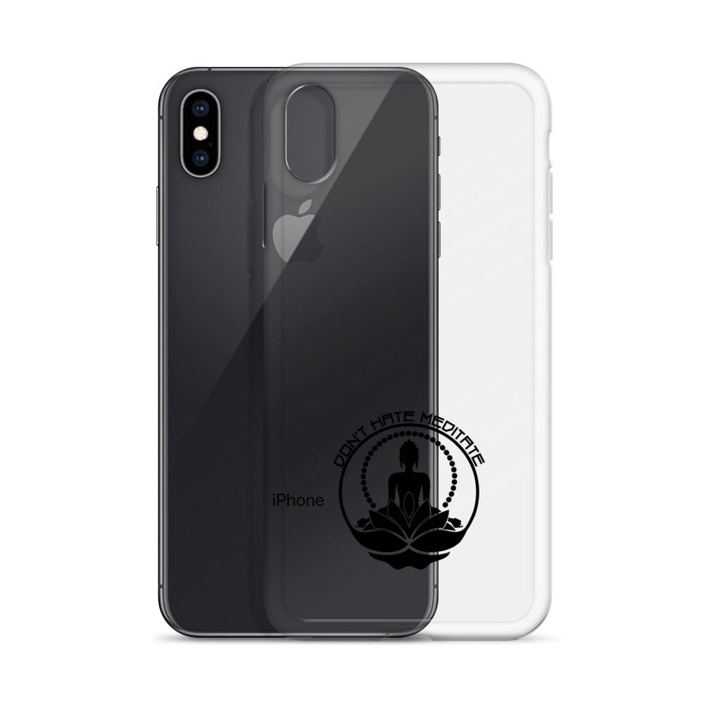 DON'T HATE MEDITATE - iPhone Case