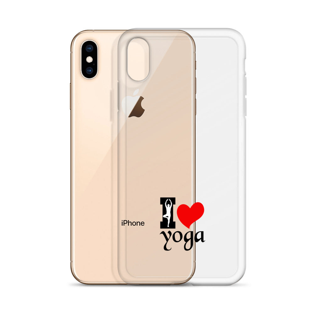 I LOVE YOGA - iPhone Case