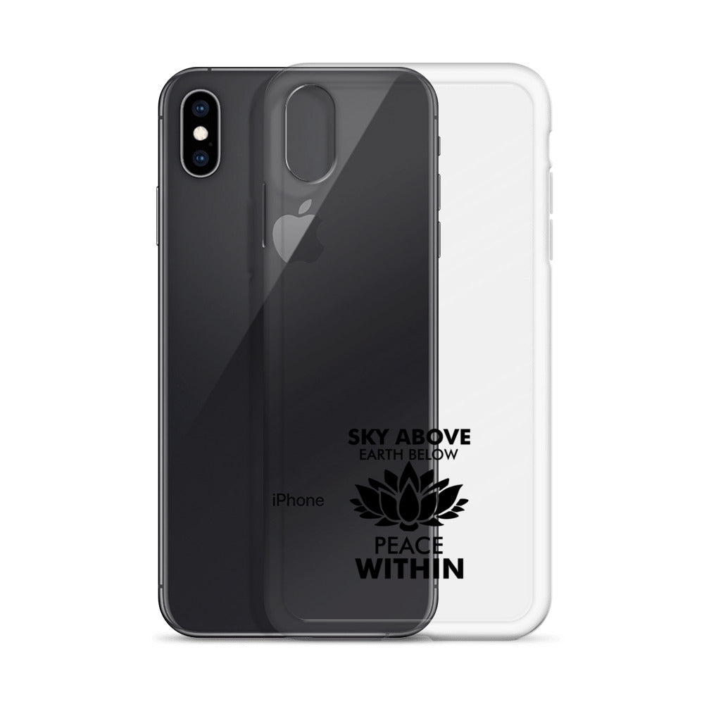 SKY ABOVE EARTH BELOW - iPhone Case