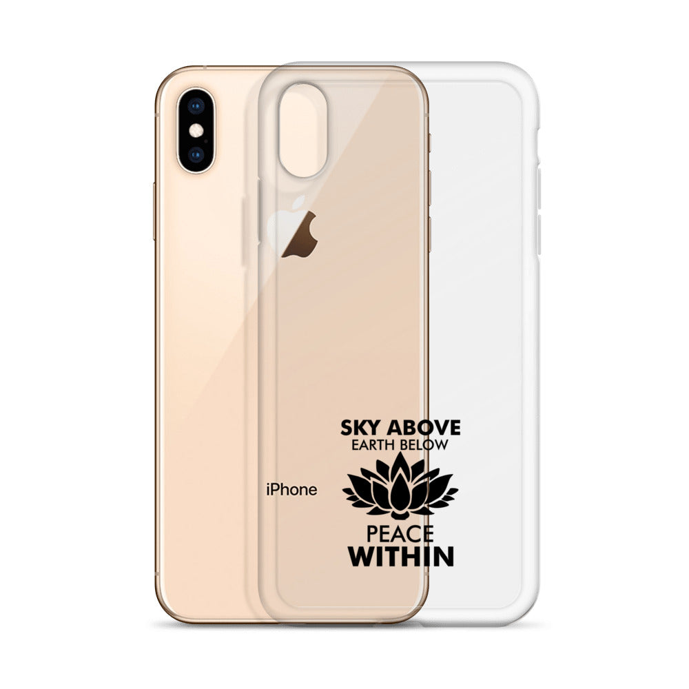 SKY ABOVE EARTH BELOW - iPhone Case