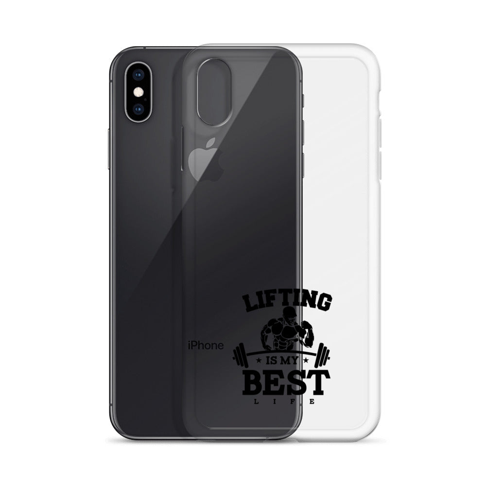 LIFTING IS MY BEST LIFE - iPhone Case