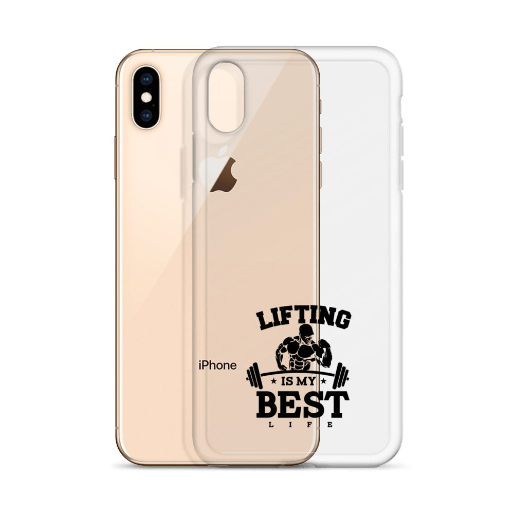 LIFTING IS MY BEST LIFE - iPhone Case