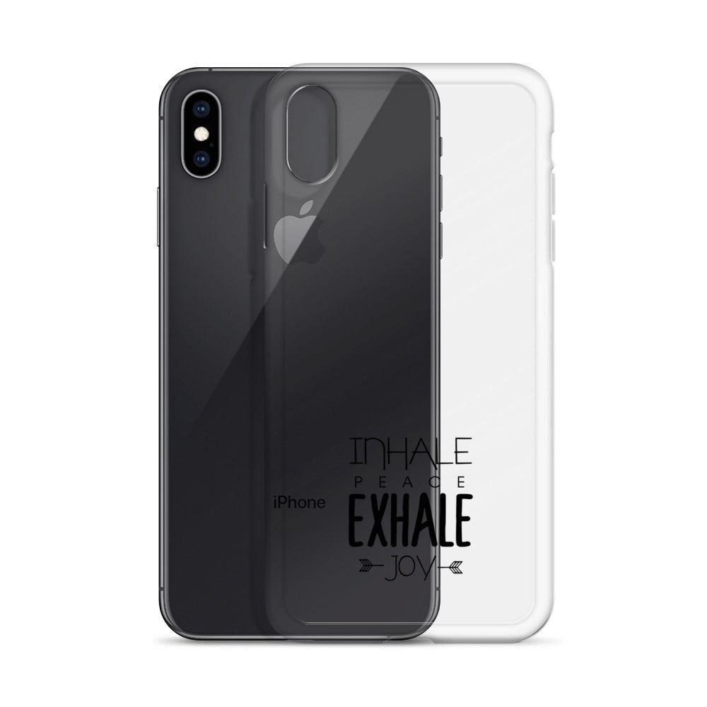 INHALE PEACE EXHALE JOY - iPhone Case